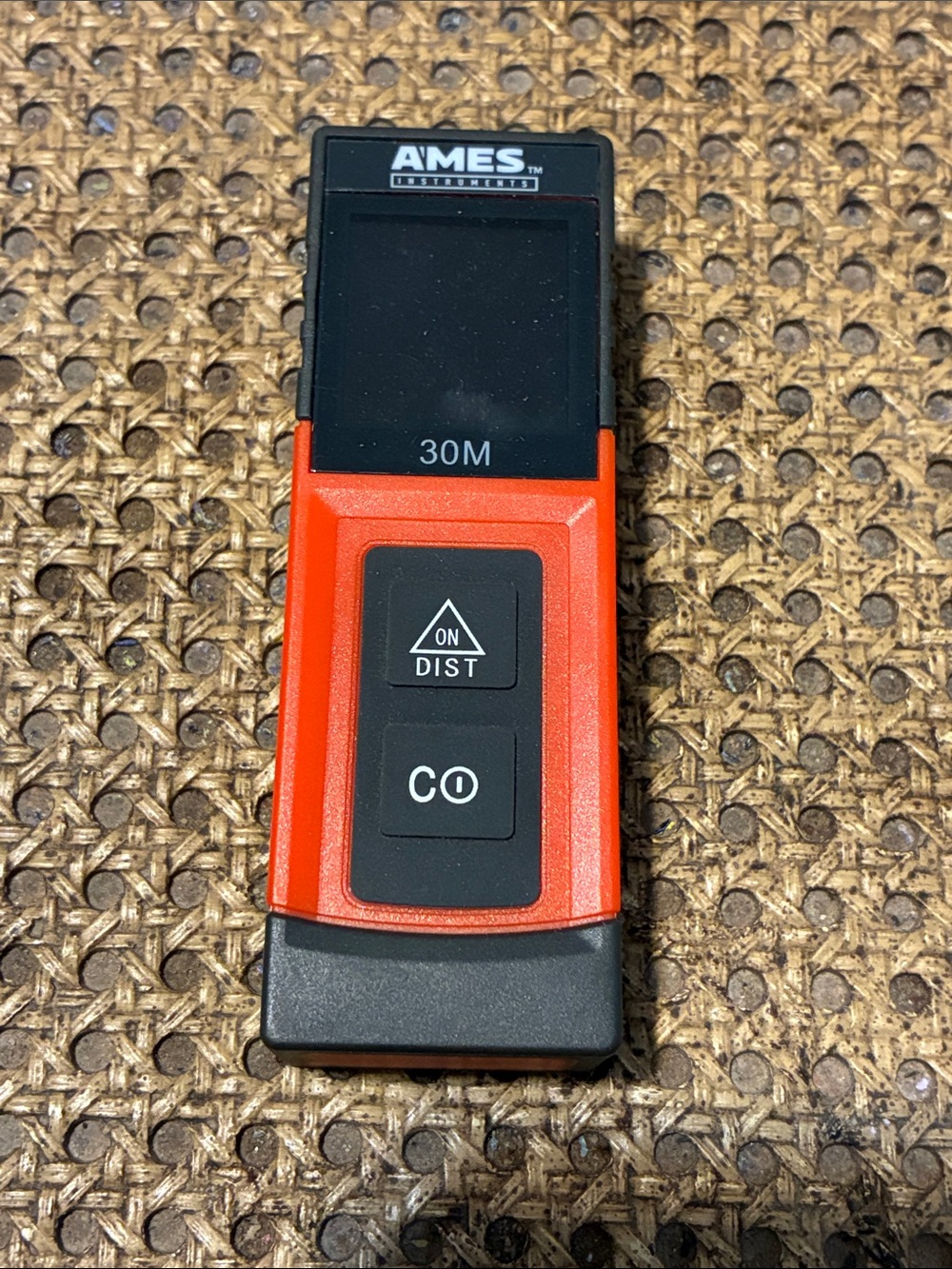 AMES 30M Laser Distance Measure - Orange & Black